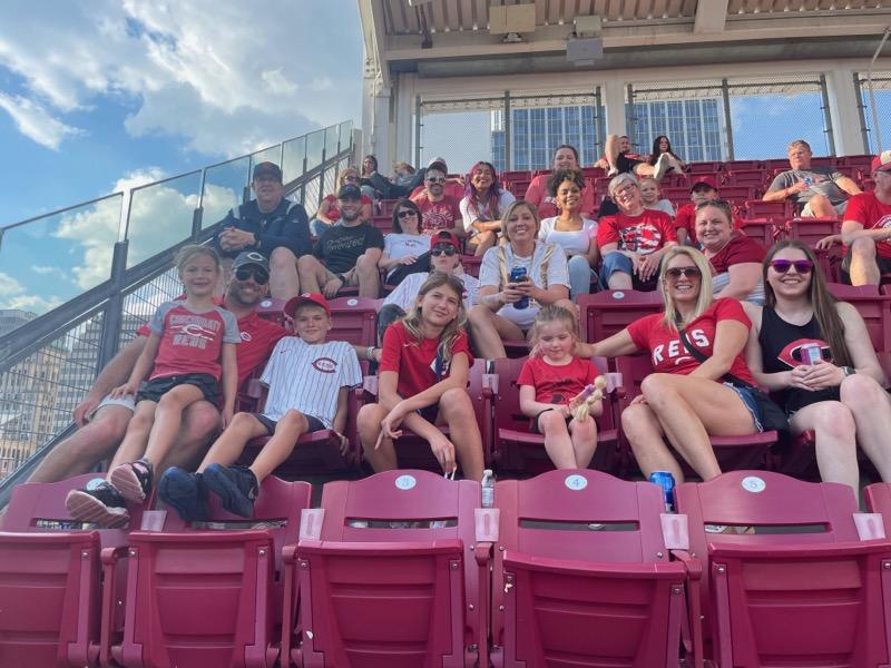 DPVH team at Reds Game