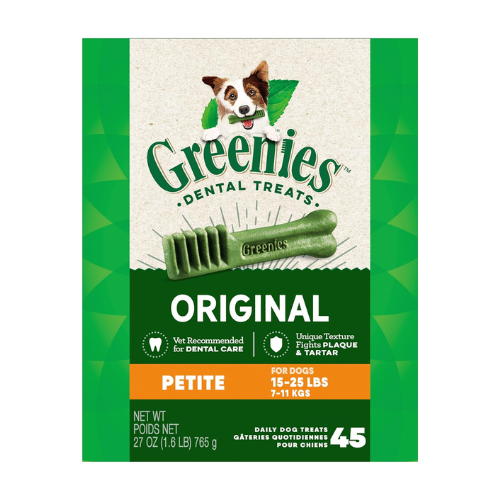 Greenies Dog Dental Treats — Petite Greenies Dog Dental Treats — Petite